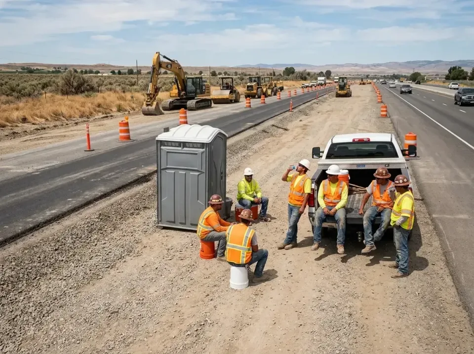 highway-road-construction-crew-007 — frequently asked questions, Porta Potty and Restroom Rentals in Bainbridge, GA